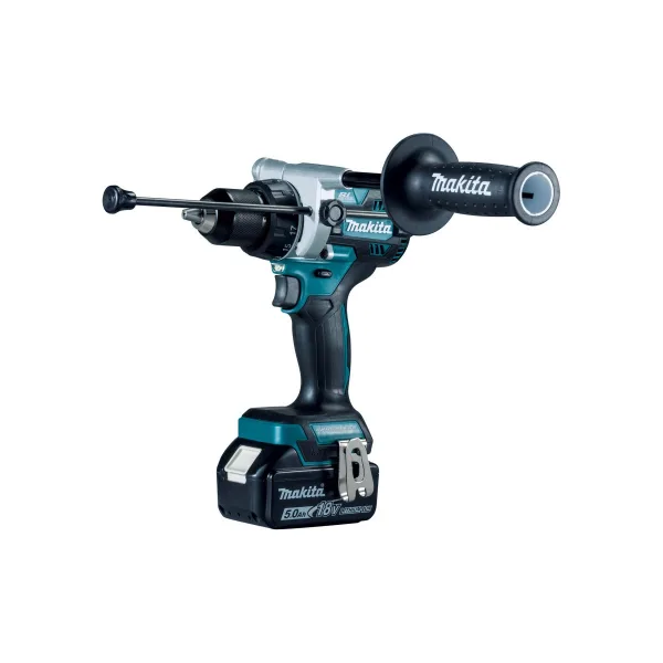 Дрель-шуруповёрт ударная аккумуляторная Makita DHP492RTJ 18 В, 141 Нм, 2 АКБ 5 А·ч, ЗУ, MAKPAC