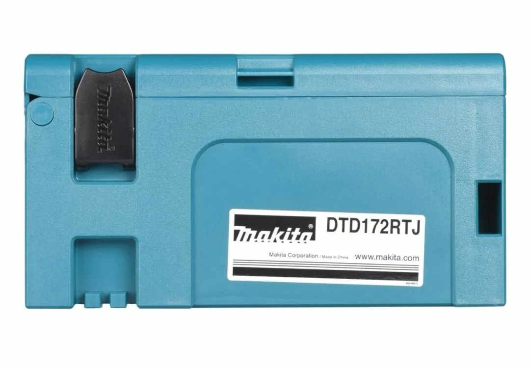 Аккумуляторный ударный винтовёрт Makita DTD172RTJ (18V, 2x5.0Ah, Li-Ion, MakPac) — фото 8 из 12