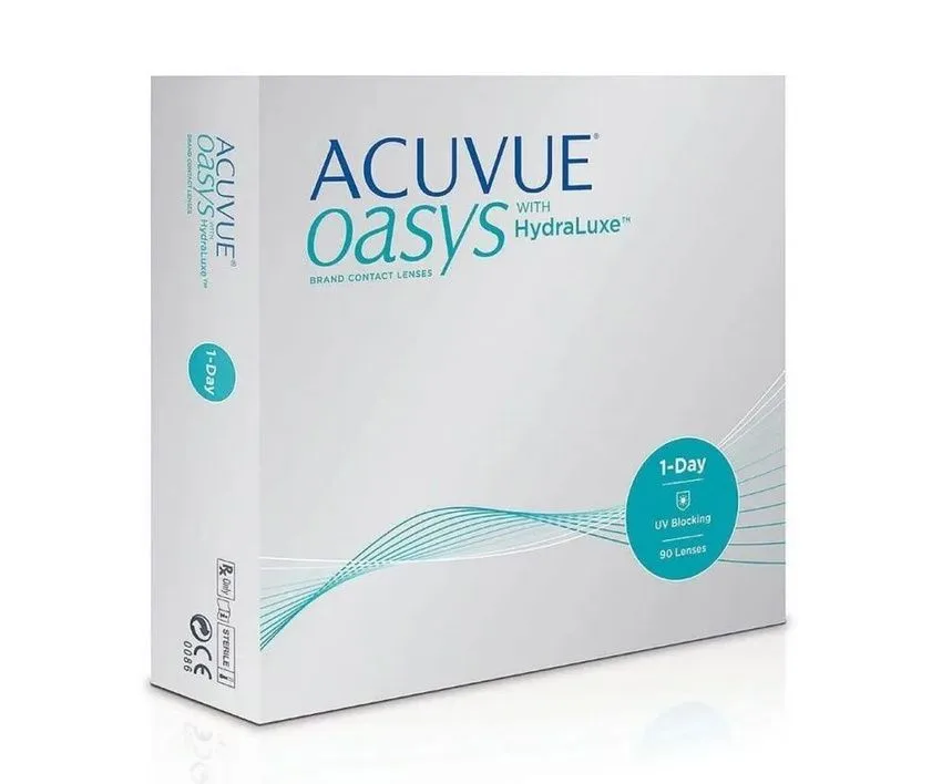 Однодневные контактные линзы ACUVUE OASYS 1-DAY (УП. 90 ЛИНЗ) ВС 8.5 -2.25 — фото 5 из 5