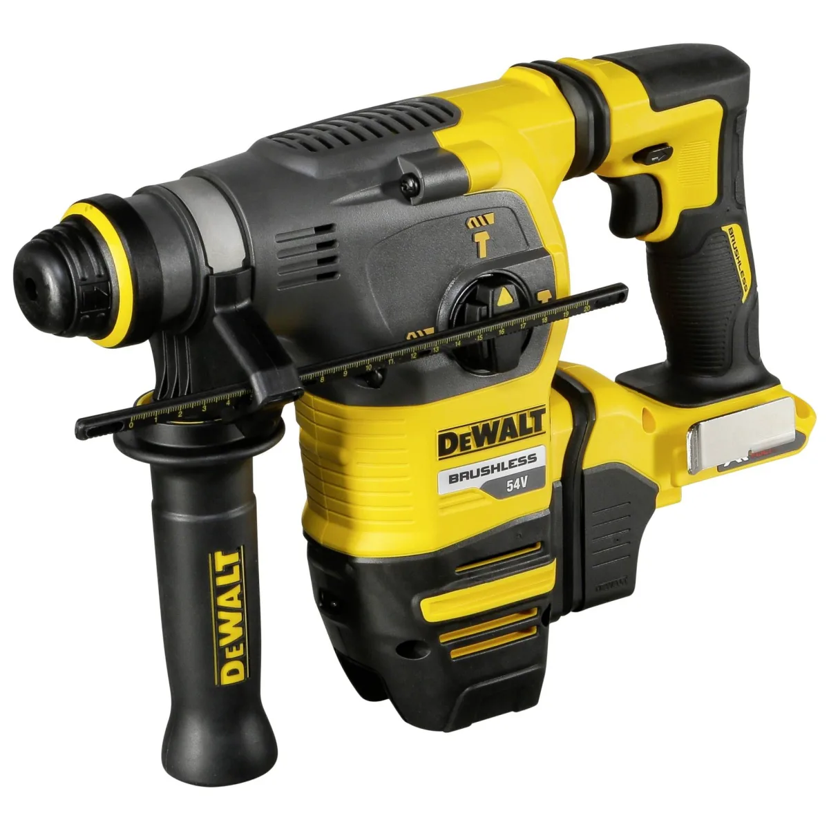 Аккумуляторный бесщеточный перфоратор DEWALT DCH333NT-XJ, SDS-plus, 54 В, XR без аккумулятора и ЗУ