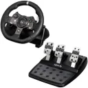 Руль Logi Driving Force G920 (941-000123), проводной с педалями, черный