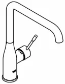 Смеситель кухонный GROHE Essence, однорычажный, хромированная латунь