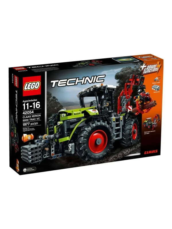 Конструктор Technic 42054 Трактор Claas Xerion 5000 TRAC VC Technic, 1977 деталей