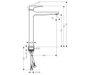Смеситель для раковины Hansgrohe Metropol 32512670