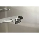Смеситель для раковины Hansgrohe Rebris E 110 CoolStart 72559000 со сливным гарнитуром хром
