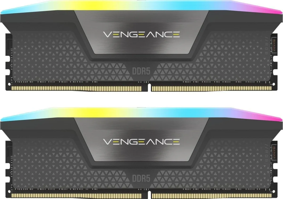 Оперативная память Corsair Vengeance RGB DDR5 64 ГБ, CMH64GX5M2D6000Z40