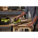 Аккумуляторная эксцентриковая шлифмашина Ryobi RROS18C-0 ONE+ HP 5133006186, без АКБ и ЗУ