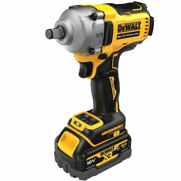 Аккумуляторный гайковерт DEWALT DCF891P2G, черный/желтый