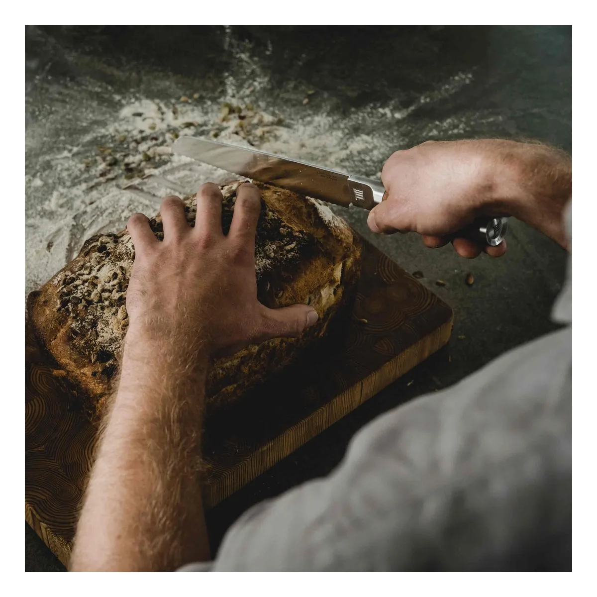 Хлебный нож Fiskars Norden Bread (1026421), лезвие 22 см — фото 4 из 4