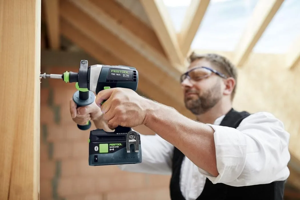 Аккумуляторная дрель-шуруповерт Festool QUADRIVE TDC 18/4 5,0/4,0 I-Plus 577649 — фото 8 из 9