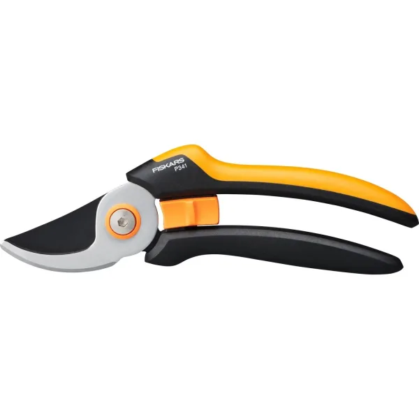 Секатор садовый Fiskars Solid P341 L, плоскостной (Bypass), до 20 мм, 20,5 см (1057164)