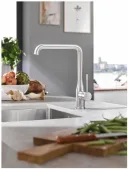 Смеситель кухонный GROHE Essence, однорычажный, хромированная латунь
