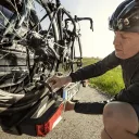 Велобагажник на фаркоп для 2 велосипедов Thule EasyFold XT