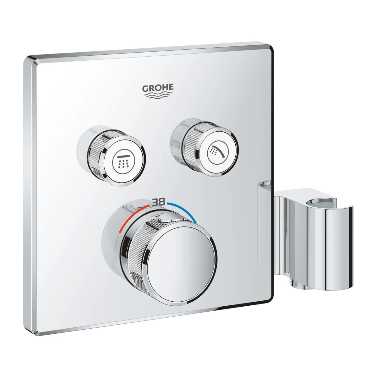 Термостат для ванны на 2 источника Grohe Grohtherm SmartControl (29125000) хром