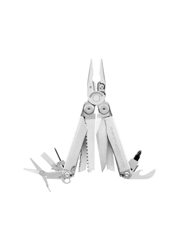 Мультитул Leatherman Wave Plus 2H, 18 инструментов, нержавеющая сталь