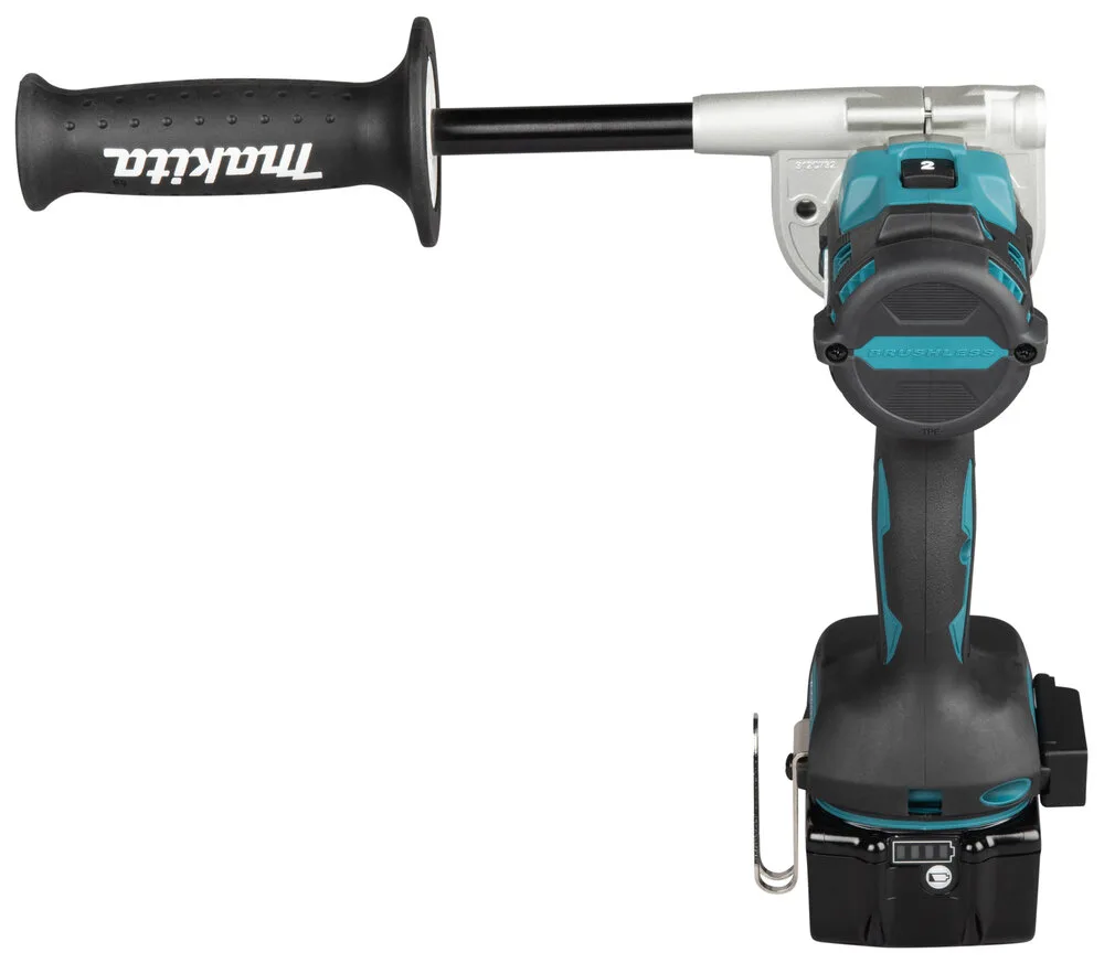 Дрель-Шуруповерт ударный Makita DDF492RTJ (0197050011688), зеленый/черный — фото 4 из 12