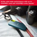 Внешний твердотельный накопитель SanDisk Extreme Portable SSD 2TB (SDSSDE61-2T00-G25M)