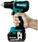 Дрель-шуруповерт Makita DDF485RFE, 18В, 2 скорости, 2 аккумулятора, кейс