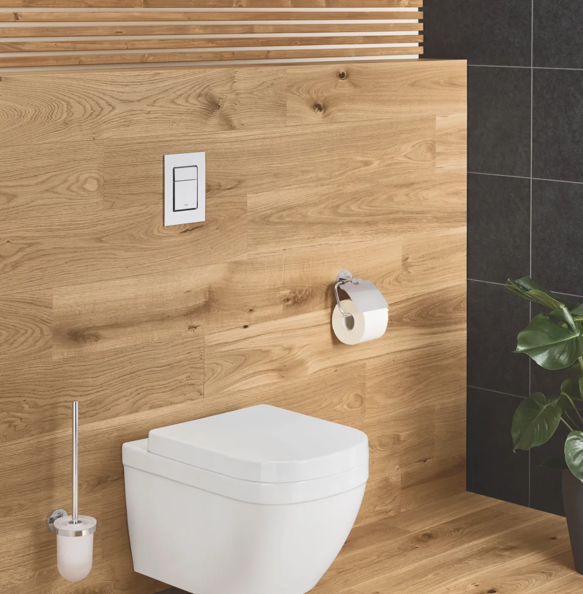 Туалетный ершик Grohe Essentials 40374A01 темный графит — фото 4 из 4