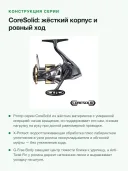 Катушка рыболовная безынерционная Shimano Ultegra FD 1000, передаточное 5,1, 5+1 подшипников