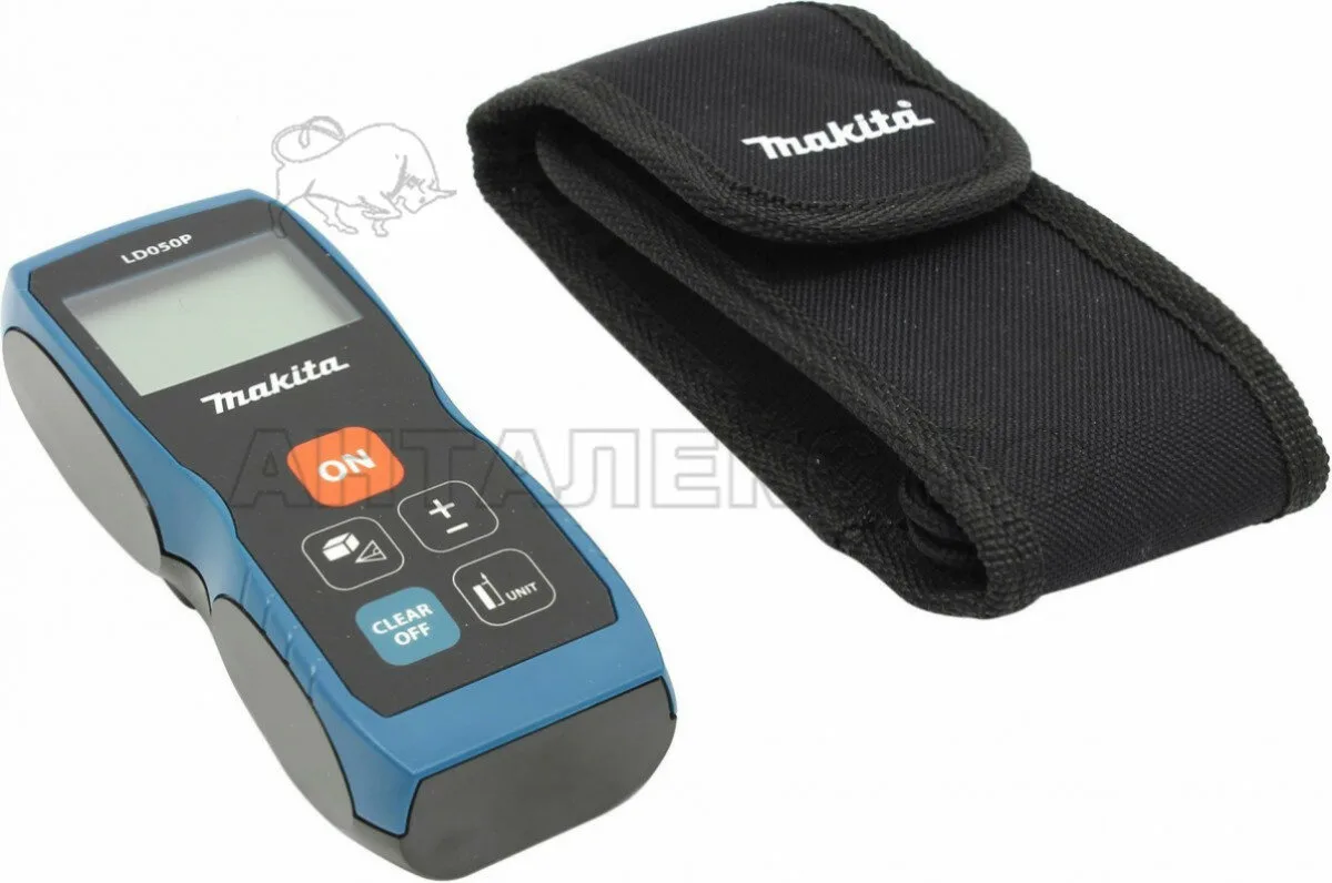 Лазерный дальномер Makita LD050P, дальность измерения 40-50м — фото 9 из 12