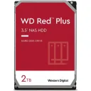 Внутренний жесткий диск WD (Western Digital) Red Plus 2 ТБ, 3.5", 5400 об/мин, SATA III 6 Гбит/с (WD20EFPX)