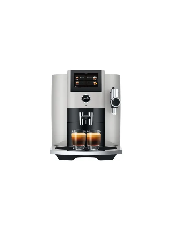 Кофемашина автоматическая JURA S8 Platin 15483, 27 напитков, P.E.P., бак 1,9 л