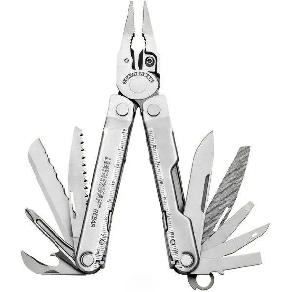Мультитул LEATHERMAN Rebar, Silver, 17функций, нейлоновый чехол, 831557