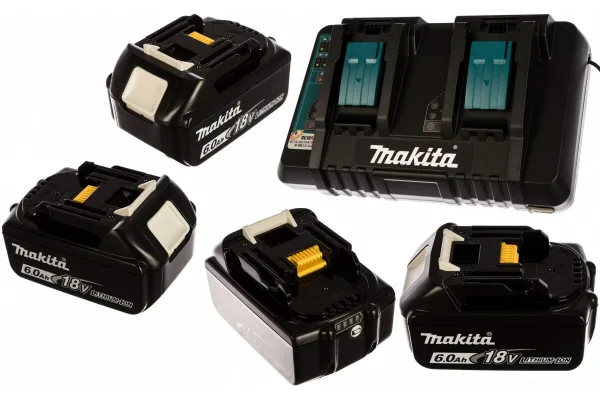 Набор PSK MKP3PG184 (BL1860Bx4 шт, DC18RD, кейс MAKPAC III) Makita 198094-8