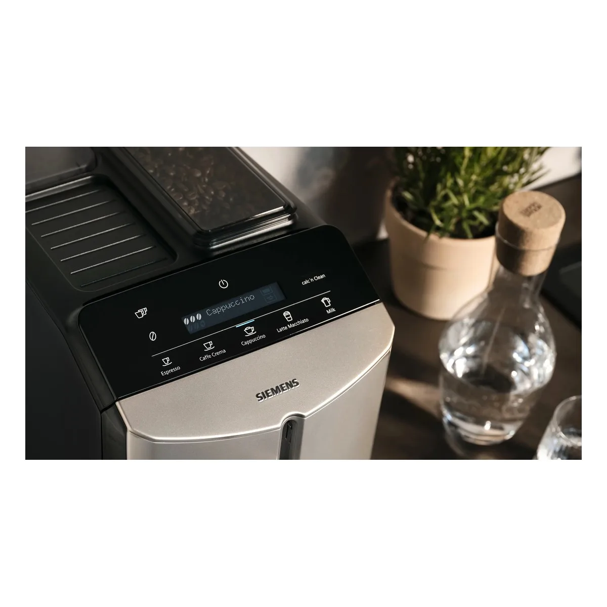 Автоматическая кофемашина Siemens EQ300 TF303E08, бежевый — фото 4 из 4