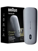 Зарядный футляр для электробритвы Braun PowerCase 9484pc, серый