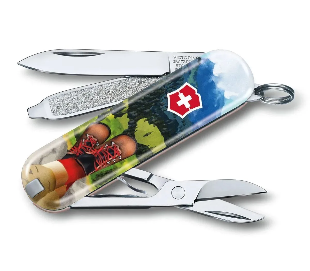 Мультитул Victorinox Classic SD Limited Edition 2020 I Love Hiking, 0.6223.L2002