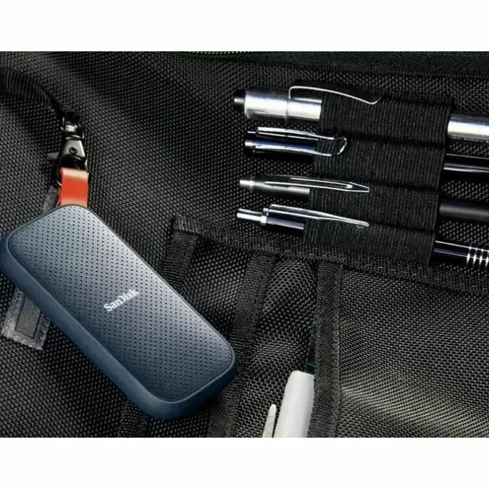 2 ТБ Внешний SSD SanDisk Portable 800 МБ/сек USB-C, USB 3.2 Gen 2 (SDSSDE30-2T00-G26) — фото 3 из 7