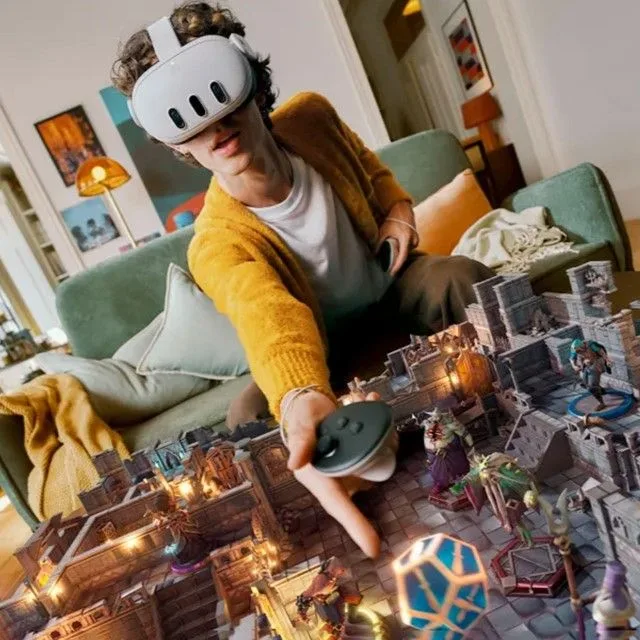 Автономный VR шлем очки виртуальной реальности Oculus Quest 3 512 GB — фото 9 из 11