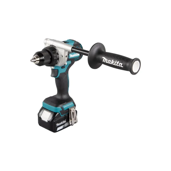 Аккумуляторный дрель-шуруповерт Makita DDF486RTJ, 203972, синий/черный