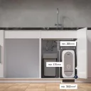 Стартовый комплект GROHE Blue Home (кухонный смеситель с функцией фильтрации, для газированной воды, Wi-Fi, выдвижной L-образный носик), хром, 31927001