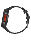 Умные часы Garmin Fenix 8, 47mm, AMOLED, Slate Gray with Black Silicone Band (010-02904-00)
