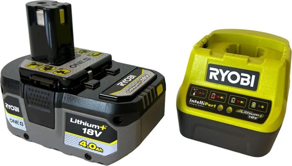 Набор аккумулятор и зарядное устройство Ryobi RB1840X + RC18120 RC18120-140X (18В; 4 Ач) 5133005091 — фото 2 из 5