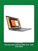 Ноутбук Dell Latitude 5550 15.6", Intel Core Ultra 5 125U, RAM 16 ГБ, SSD 512 ГБ, Intel Arc Graphics, серебристый