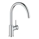 Смеситель для кухни Grohe Start Classic 31553001, C-образный высокий излив, хром