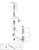 Смеситель для раковины Grohe Lineare New 32114001
