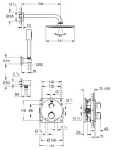 Душевой комплект Grohe Grohtherm 34732 000 (34732000) хром