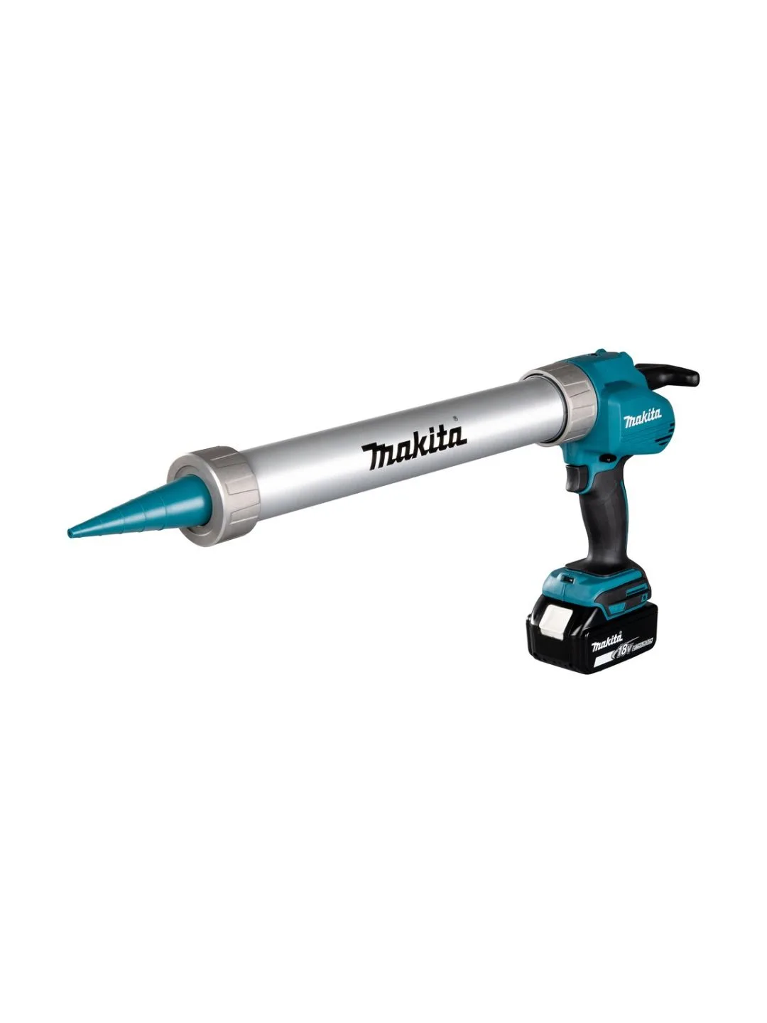 Аккумуляторный пистолет для герметика Makita DCG180RYE, зеленый/черный
