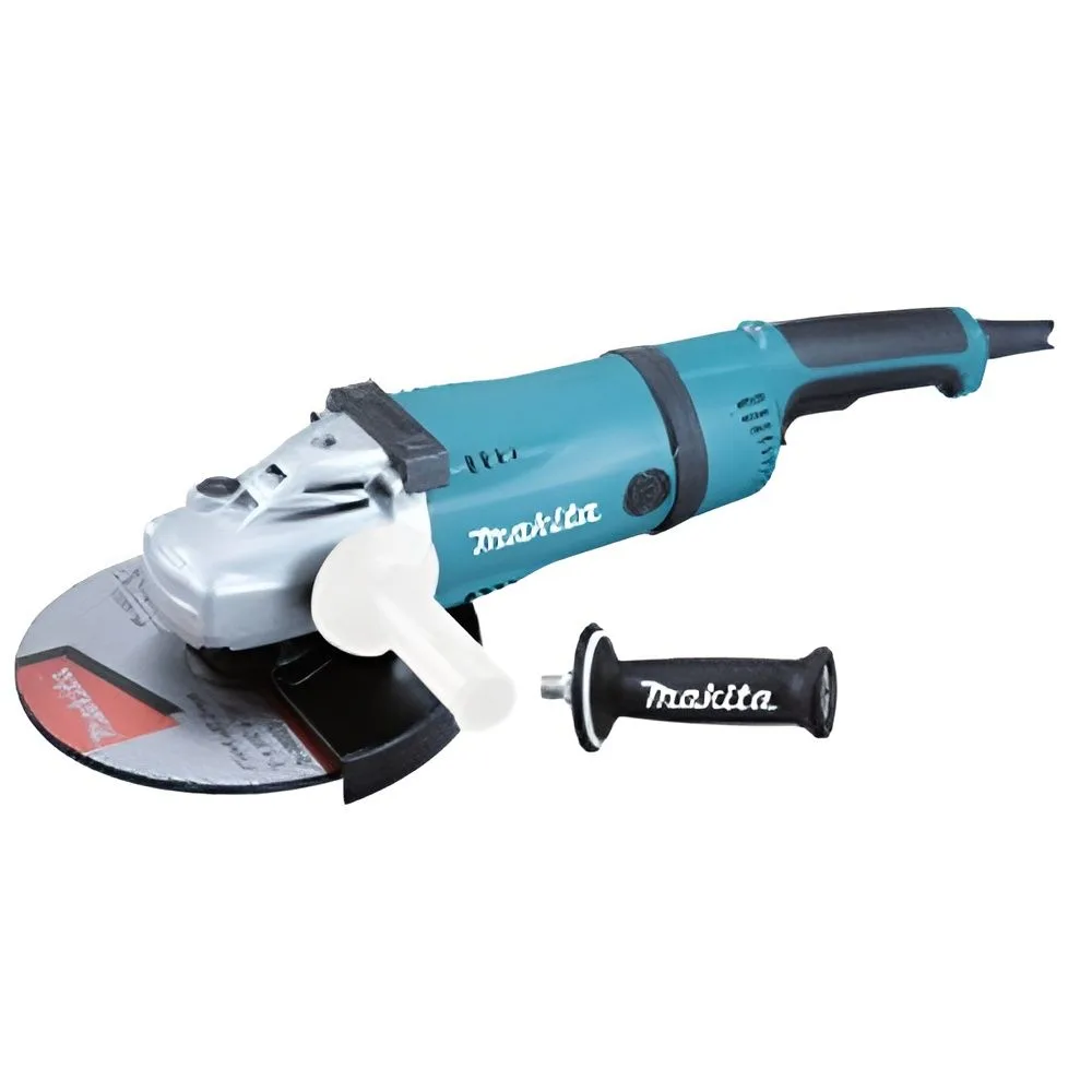 УШМ Makita GA9040RF01, профессиональная, 2600Вт, 6600об/мин, диск 230мм, M14 — фото 3 из 6