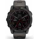 Смарт-часы Garmin Fenix 7X Sapphire Solar Edition Carbon Gray DLC Titanium with Black Band (010-02541-01)
