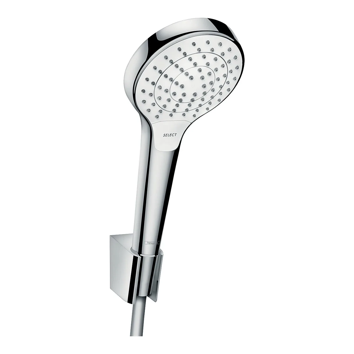 Душевой гарнитур Hansgrohe Croma Select S 110 Vario, лейка 3 режима 110 мм, шланг 125 см — фото 2 из 2