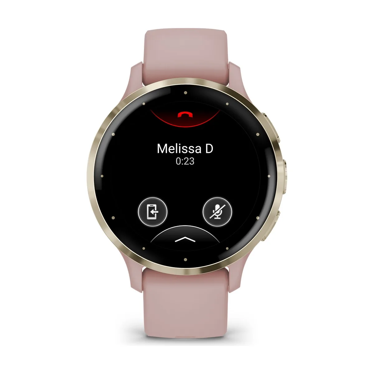 Умные часы Garmin Venu 3S, Soft Gold With Dust Rose Case (010-02785-03) — фото 2 из 6