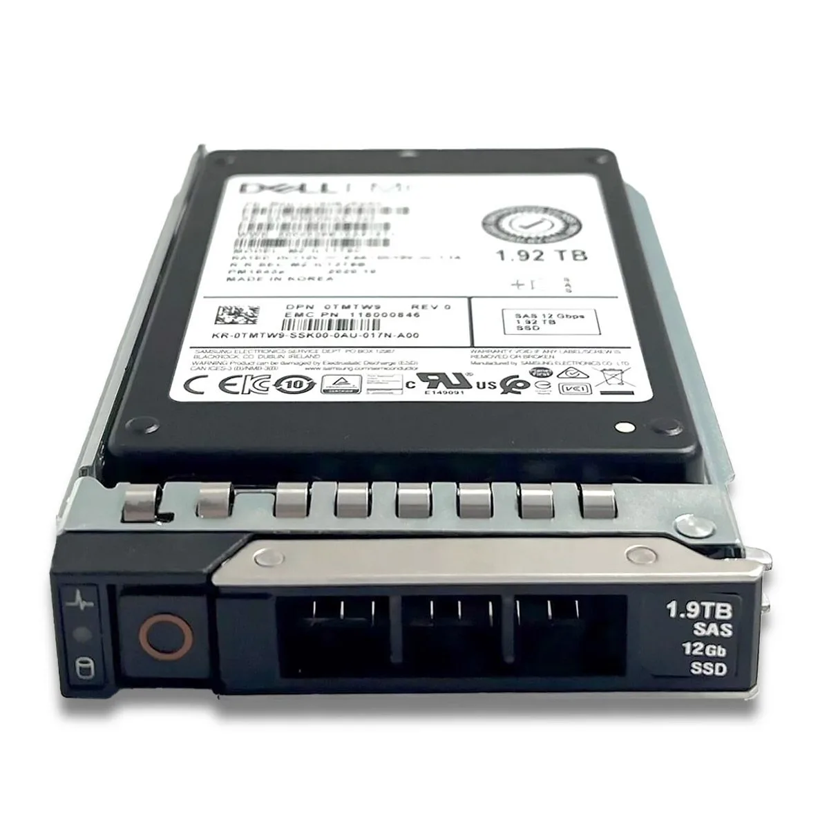 SSD накопитель Samsung для серверов Dell (MZ-ILT1T9B), 1.92 Tb, SAS TLC, 2.5" — фото 2 из 3