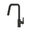 Смеситель для кухни Grohe Start 306312430 с выдвижным изливом, черный матовый