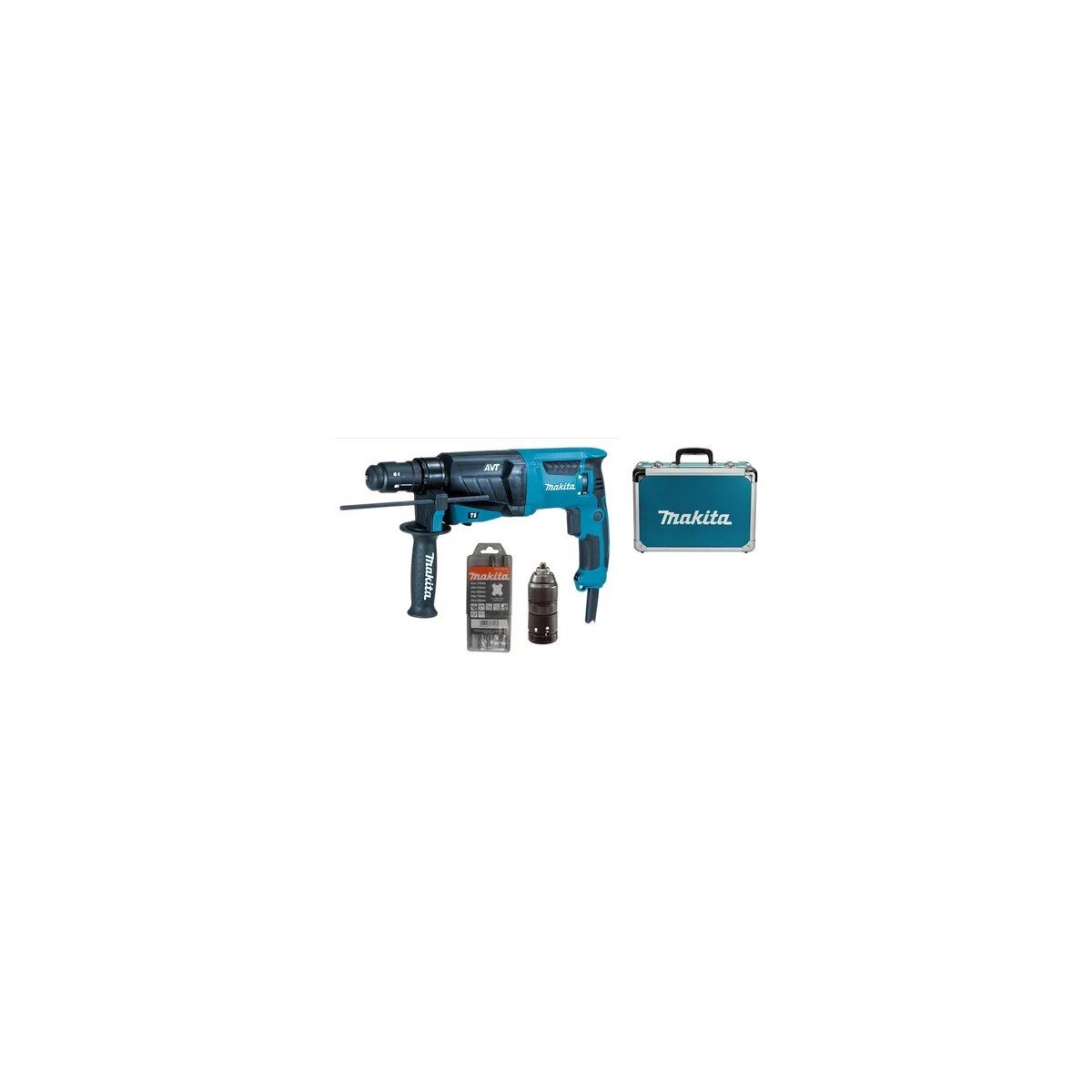 Сетевой перфоратор Makita HR2631FT13 800 Вт SDS-PLUS, набор и кейс